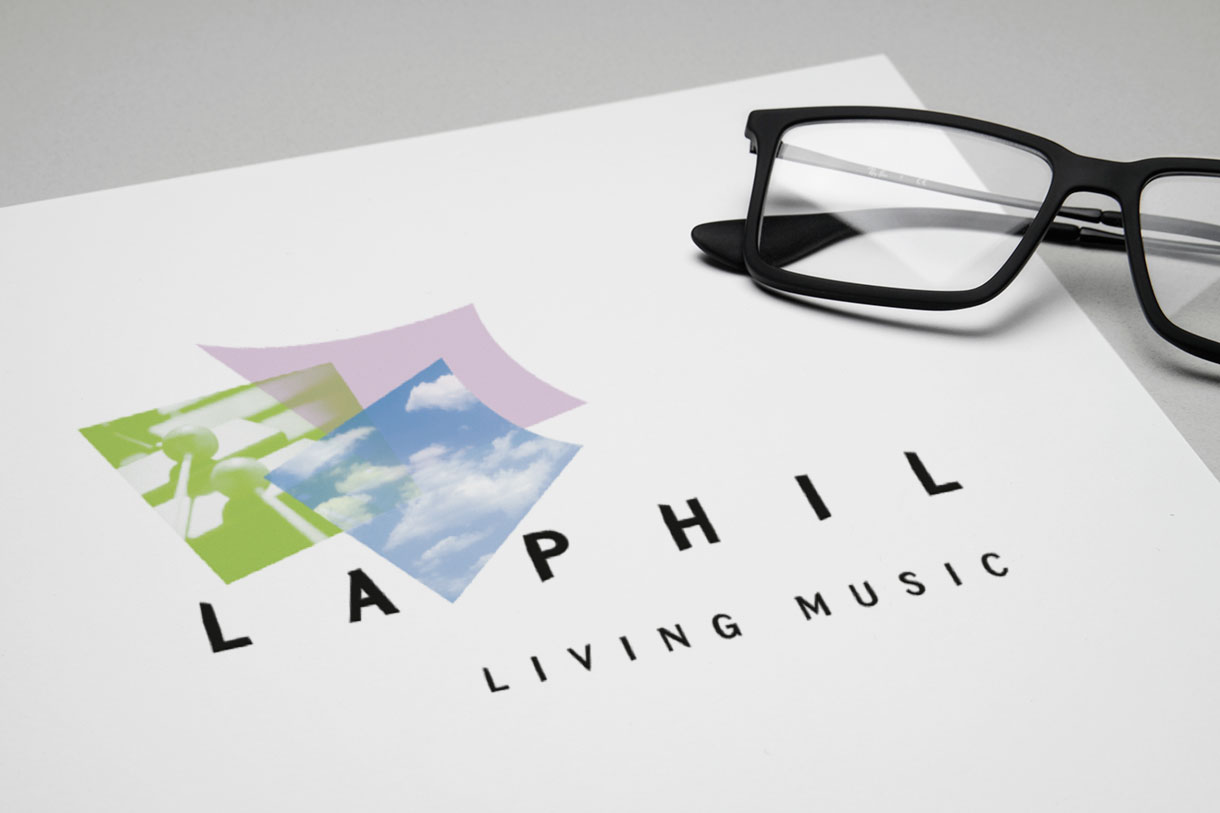Branding for a music venue at the LA Philharmonic.
